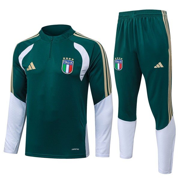 Sudadera De Training Italia 2026/27 Verde